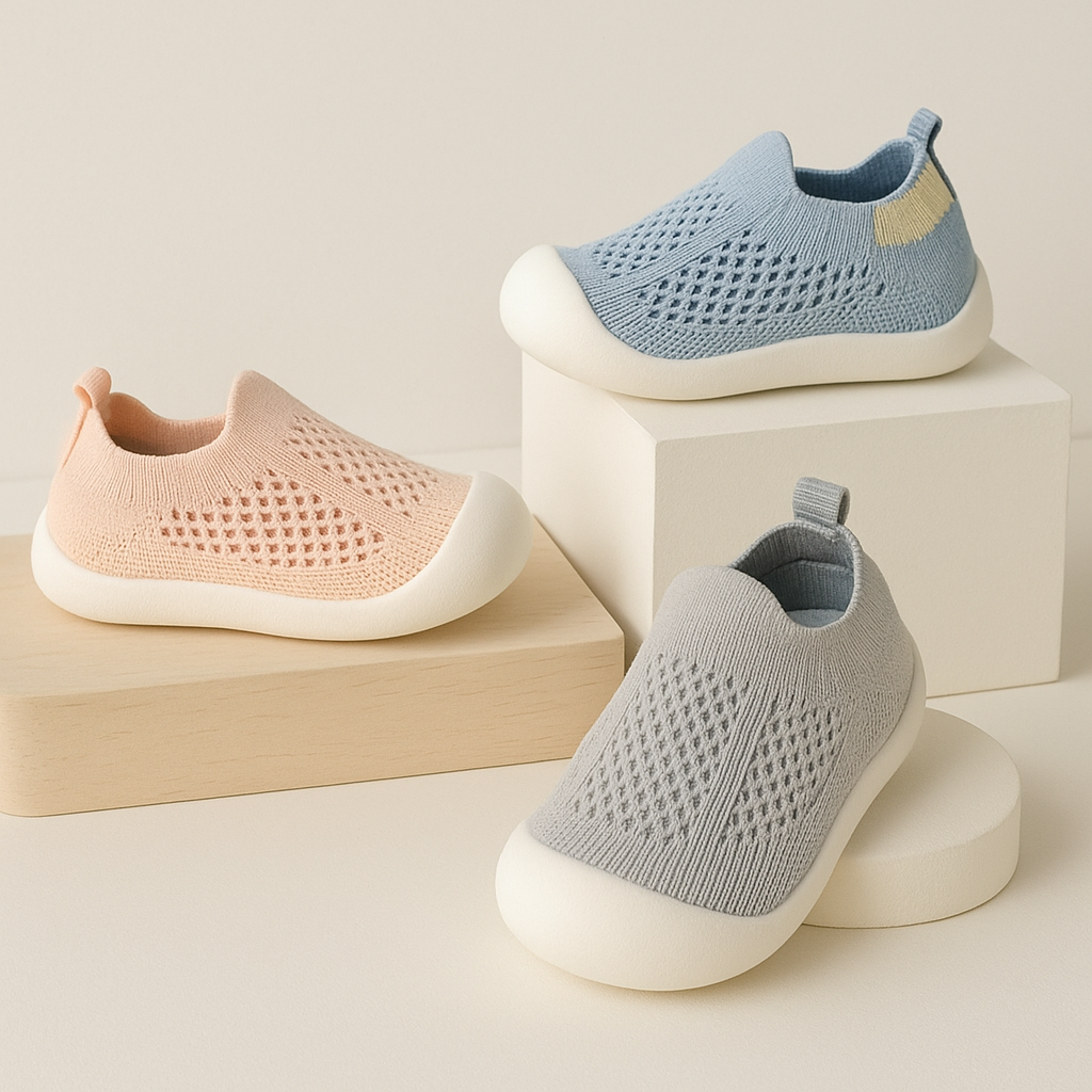 HappyFeet Comfy™ - Stevige antislipzool - Kinder Sneakers