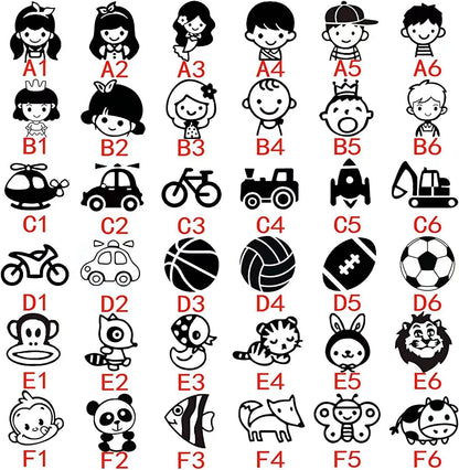 Customized Name Stamp™ - Eenvoudig personaliseren - Kleding stempel