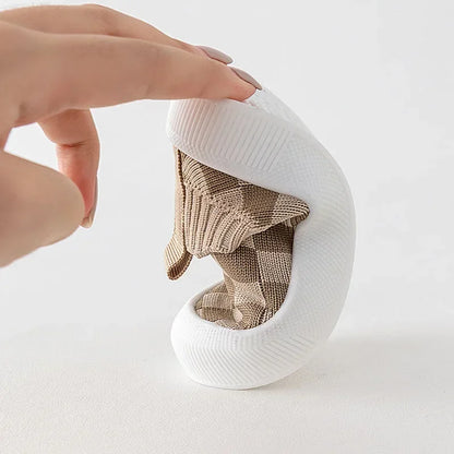Mini Fashion™ - Geblokt patroon - Flexibele Instapschoen
